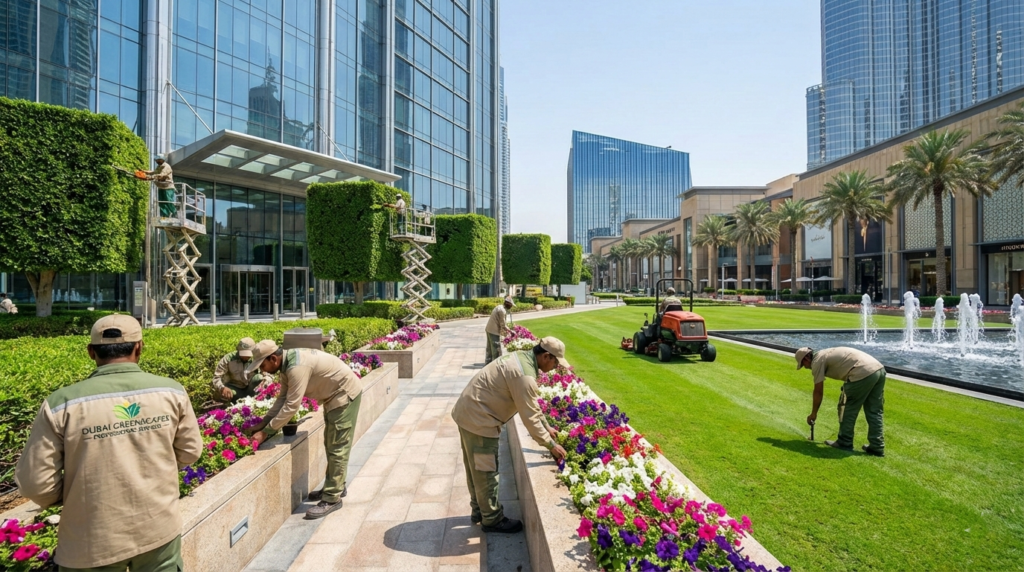 Expert Commercial Landscaping Company Dubai for Offices & Malls