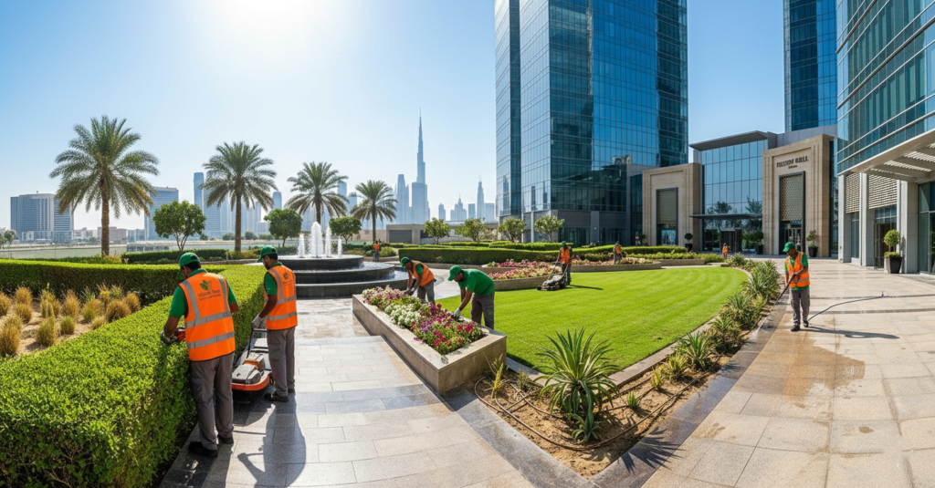 Commercial Landscaping Services in Dubai
