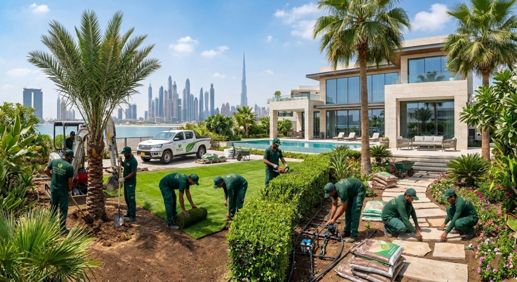 Why Outdoor Landscaping Is Important for Properties in Dubai