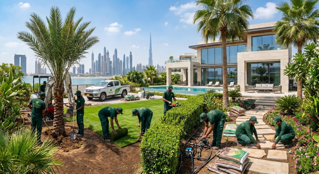 Professional Outdoor Landscaping Dubai Services You Can Trust