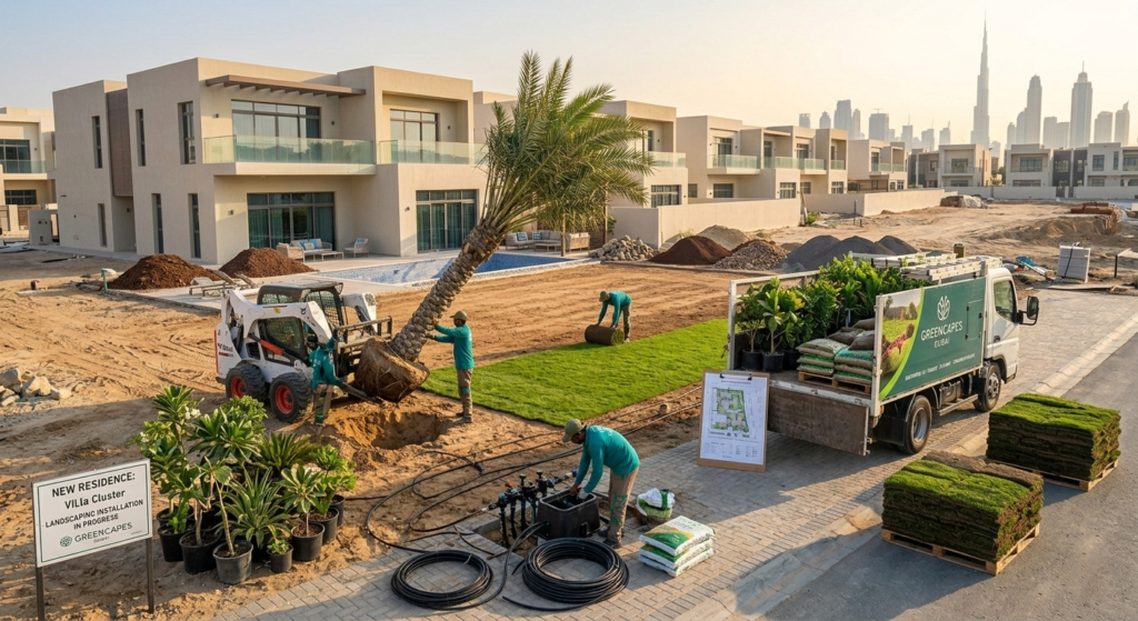Residential Landscaping Dubai for Villas, Homes & Gardens