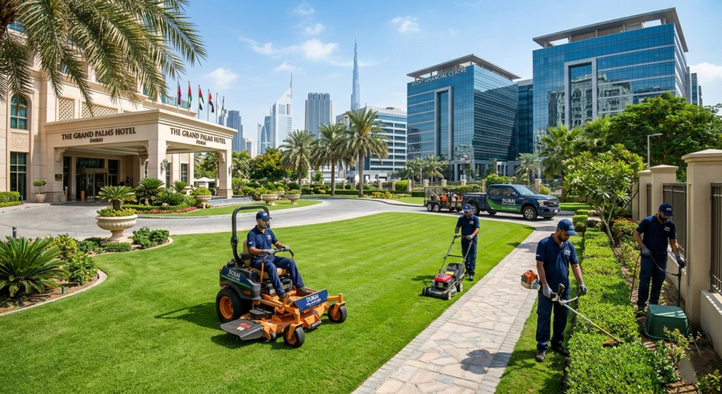 Commercial Lawn Care Is Important for Businesses in Dubai