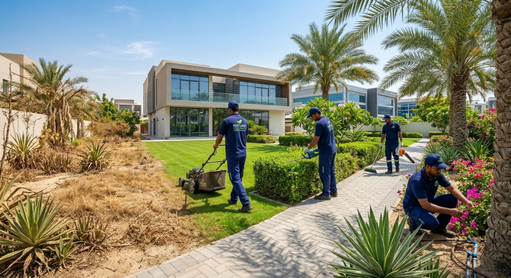 Our Landscape Maintenance Services in Dubai