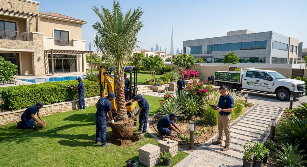 What Makes a Landscaping Company the Best in Dubai