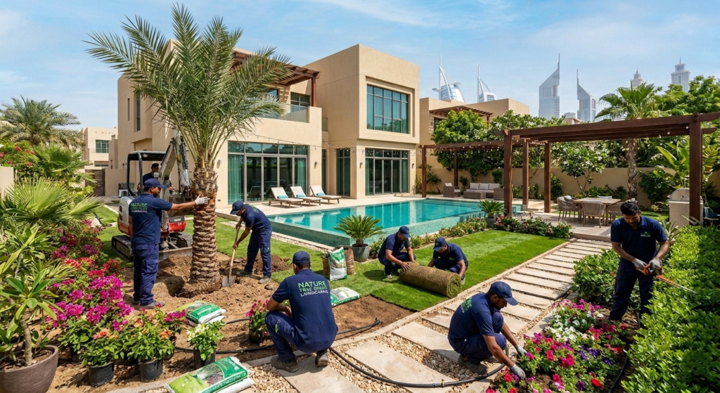 Best Villa Landscaping Dubai for Beautiful Outdoor Living