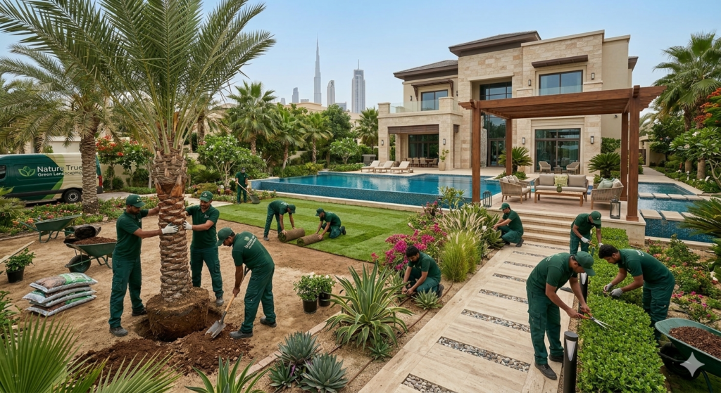 Our Luxury Landscaping Services in Dubai